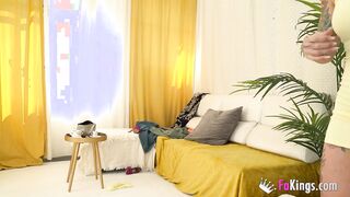 Extra-filthy mommy seduces her best friend's son and bangs him at her place!
