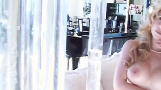 Big Boobed Blonde Gets Her Booty Ripped By A Stud!