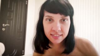 I train my booty before double penetration with a subscriber. Cum inside cunt.