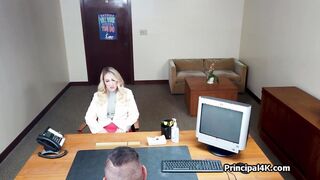 Principal testing future sex ed tutors skills