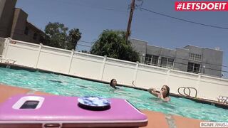 LETSDOEIT - #Abella Danger #Zoe Monroe #Seth Gamble - Pose teens Yo Babes Are Sharing Guard