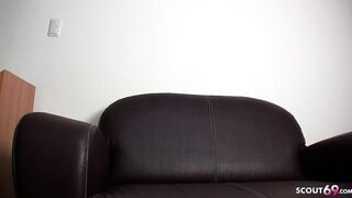 Slim Japanese 19 Yo with big Cunt Lips - Cummed Casting