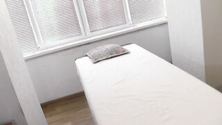 Rubs. Breasts strokes. Inside grind parlor masseur massages tits goddess