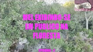 MEL SHOWING INSIDE OUTDOOR INSIDE THE FOREST four