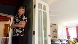 LJulian gets a firm grip on Ryan's cock