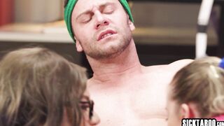 Body therapy is kinky but guy like it!