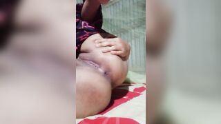 Cutie asshole and vagina.