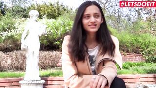 LETSDOEIT sexy Ukrainian Shrima Malati Plays With Her Snatch