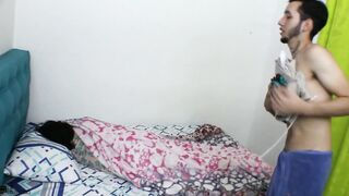 Bae stepbrother enters the room waking up his stepsister with
