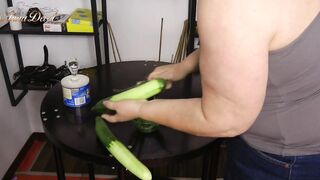 The cucumber double fucking