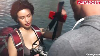 LETSDOEIT - Russian sexy Stacy Bloom Getting Penis From Stranger