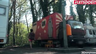 LETSDOEIT - Russian sexy Stacy Bloom Getting Penis From Stranger