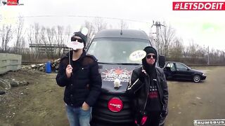 LETSDOEIT Easter Bunny Anny Aurora Rides Long Penis On The