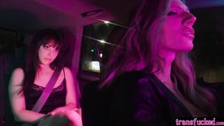 Big cock tranny driver driving me well
