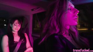 Big cock tranny driver driving me well