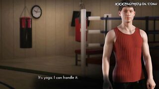 MILF & Young Boy Indecent Gym Desires