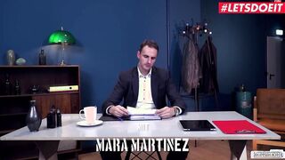 LETSDOEIT - (Mara Martinez & Pornfighter Gigantic John) German Gigantic Ass Secretary