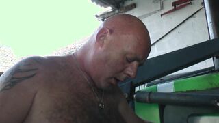 German Farmer love have sex before going to the fields #2