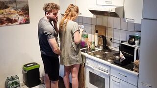 Hardcore Fucking My 18 Stepsister Before The Party Guests Arrive And They Almost Caught Us