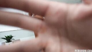Long Cunt Mom Milf Fucking with Turned On Step Son Inside Doggy Style, Her Asshole Feeling Swelling After Taking Rough Penis.