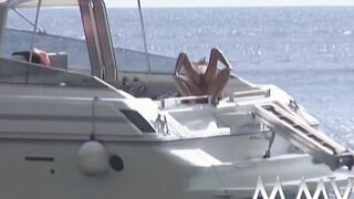 Sexual babes fucking outside
