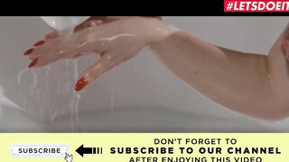 LETSDOEIT sexy Polish goddess Misha Cross Loves It Inside Threeway