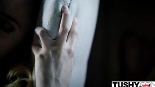 TUSHY Curvy AJ Applegate Punished By Her Boss