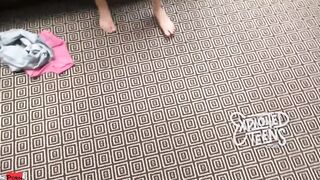 Incredible Beauty tall and slim 19yr mature stars inside this point of view sex tape