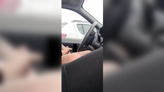 married hand job inside my vehicle