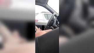 married hand job inside my vehicle