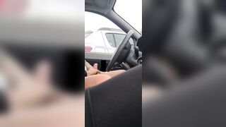 married hand job inside my vehicle