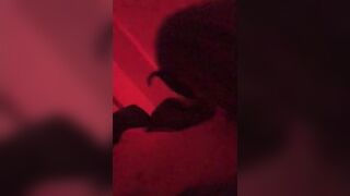 adorable sweet girl trying bdsm