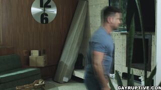 Stepbrothers have torrid sex scene in bed together