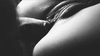 Slowly and gently at first, then fast and rough. 4K