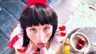 Snow White Cosplay - Cum and Dick for Hanna Hidden