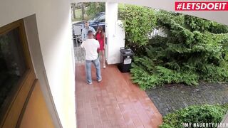 LETSDOEIT - Cheating 19 Yo Angela Christin Photoshoot point of watch Fun