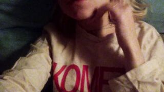 Evening seductive private striptease and gentle masturbation with orgasm. Close-up
