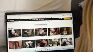 Saw how stepsister masturbates on tape and boned