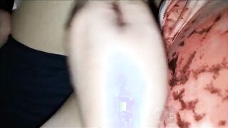 Our 1st pov tape here, view as my hubby pounds and fingering my twat into the forking position!.
