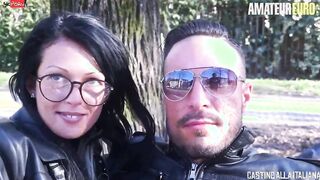 CASTING ALLA ITALIANA - (Krystal Black & Julius) Beauty Cougar Takes It