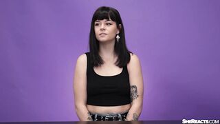 Watch me Wank With My Fleshlight – She Reacts