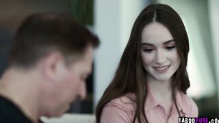 Hazel Moore sits on top of John's cock
