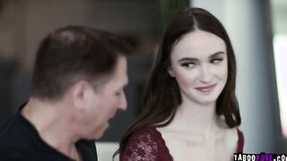 Hazel Moore sits on top of John's cock