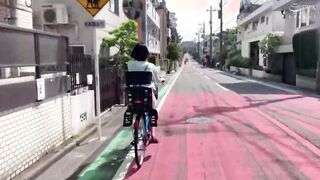 Voluptuous Housewife on a Bicycle Secretly Seeking For Love -two