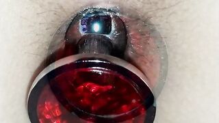 Ruby Red Plop Plop Plop out of my ass hole