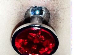 Ruby Red Plop Plop Plop out of my ass hole