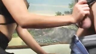 Hot stepmom fucks schoolboy with her soak pussy