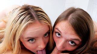 Perfect gift by sexy teens stepbrother