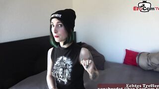 YOUNG PUNK teenagers YO MAKE AMATEUR CASTING AT PERVERT DUDE