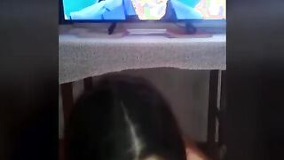I pounded my stepsister while we view the game of